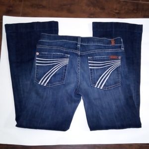 7 For All Mankind Dojo Jeans Size 28